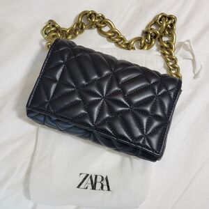 Zara *NWT* Quilted Chain Strap Shoulder Bag